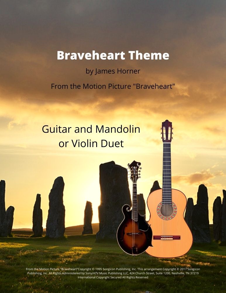 Braveheart Theme Mandolin Guitar Duet