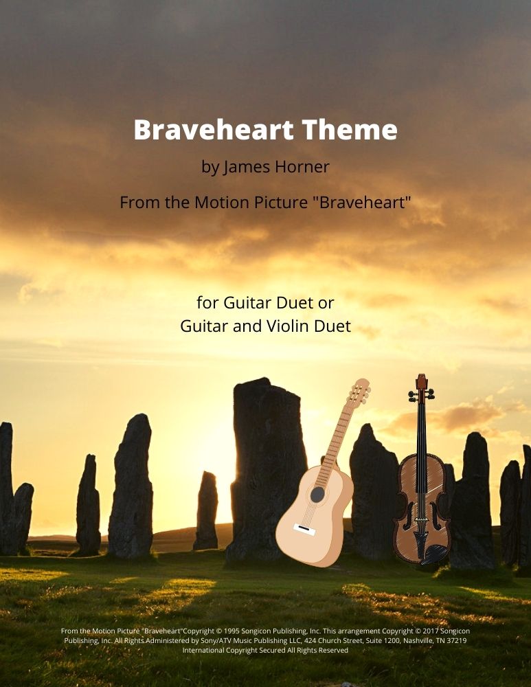 Braveheart Theme Guitar and Violin Duet