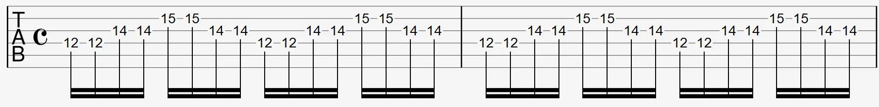 Tab - Baba ORiley intro loop Tab - Baba ORiley intro loop