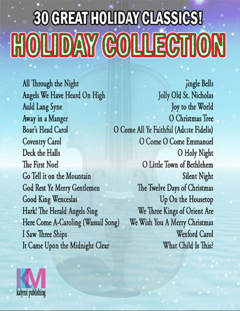 Fiddle Tab | Holiday Collection | Kalymi Music