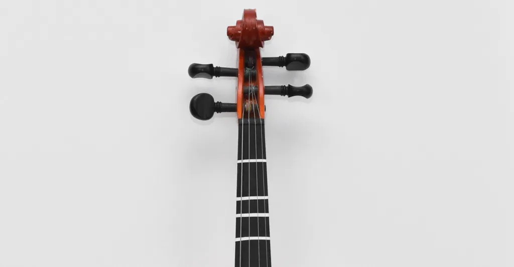 Violin-Fiddle-with-Tape-Marks-Closeup Violin-Fiddle-with-Tape-Marks-Closeup