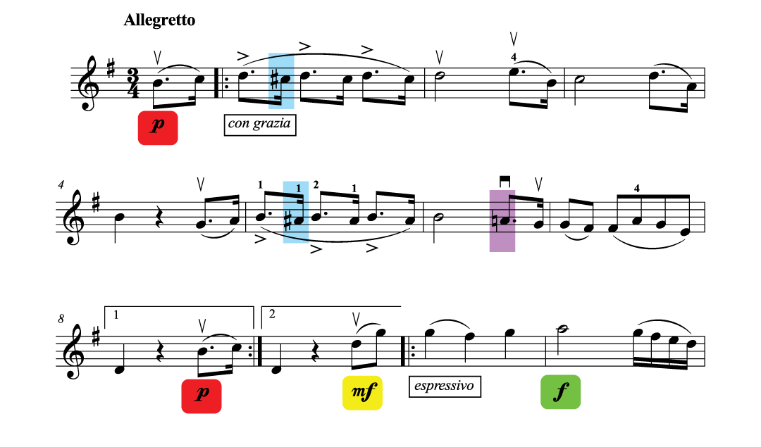 How-to-Approach-a-New-Piece-of-Violin-Music-Minuet-in-G-Beethoven