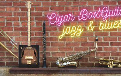 Learn to Play a 12 Bar Jazz Blues on the Cigar Box Guitar