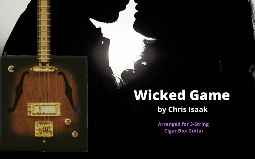 cigar box guitar lesson -wicked game