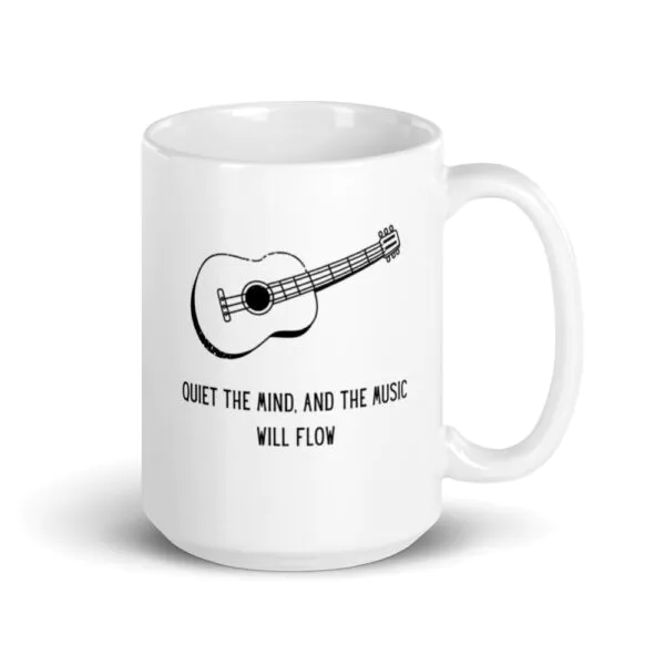 Quiet the Mind Mug - Guitar