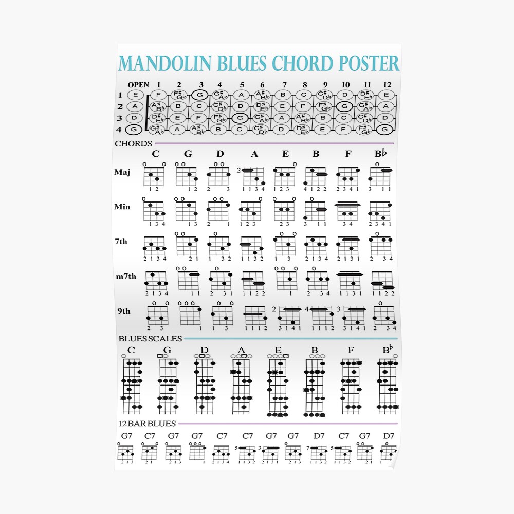 mandolin blues poster