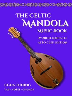 Celtic-Mandola-Music-Book Cover Alto Clef
