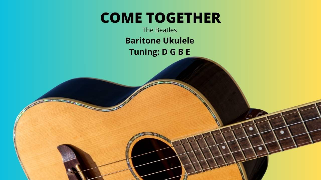 Come Together Beatles Baritone Ukulele Solo