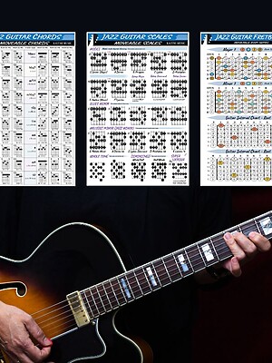 Jazz Guitar Poster Set