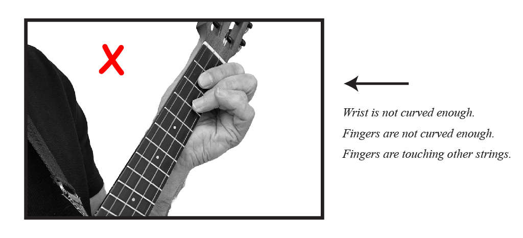 Bad way to play ukulele chords