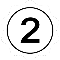 the number 2<br /> 
